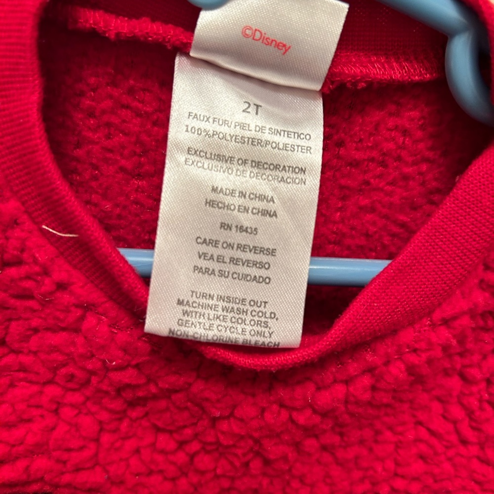 Vintage Mickey red sweat shirt - Picture 4 of 4